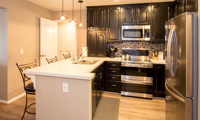 Mammoth Lakes Condominio | St. Anton Courtyard View 2-bedroom Condos w/ two Oversized Jacuzzi Spas