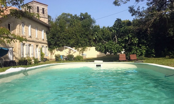Lagorce Casa | ST EMILION/VIGNOBLES BORDELAIS GITE 3 bdrms CLIM-WIFI-PISC p.5-6 pers EXCLUSIVELY