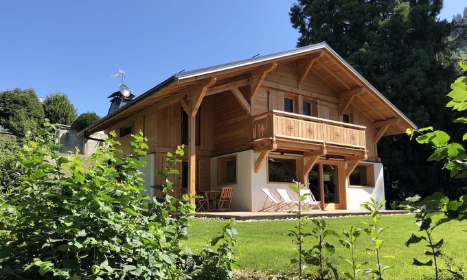 Saint-Gervais-les-Bains Chalet De Esquí | St GERVAIS Nuevo Chalet de prestigio, jardín- 300m del pueblo
