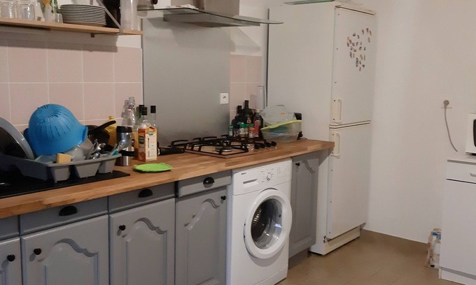 Le Rosais-La Flourie Apartamento | Saint Malo, GRAND T2 (65m2) pequeño jardín, de 1.500 metros de playa,