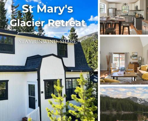 Saint Mary's Casa | St Marys Glacier Retreat A Cozy Lakeside Escape