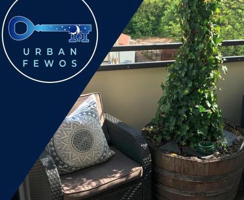 Cottbus Apartamento | Stadtdschungel FeWo mit Balkon