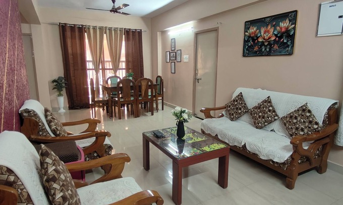 Bhopal Apartamento | Staeg 2bhk Heart of the city