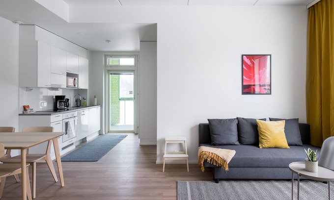Jarvenpaa Apartamento | Standard Apartment, 2 Bedrooms, Sauna & Balcony