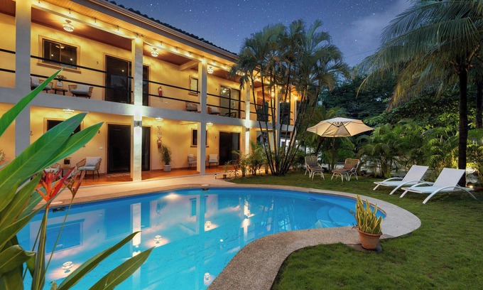 Playa Avellanas Villa | Standard Suite: Cozy One-Bedroom Suite with Full Bed, Kitchenette & Pool Access
