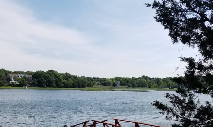 Gloucester Casa | Stanwood Point: Waterfront cottage with large screened porch, yard and dock