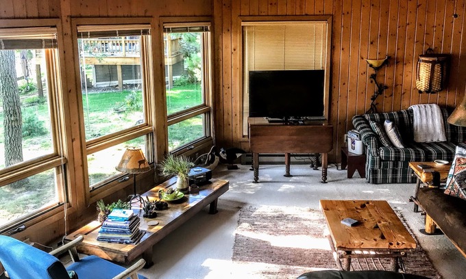 Brainerd Cabina | STARDUST CABIN-Lake front home on Gladstone Lake near Nisswa & Brainerd MN