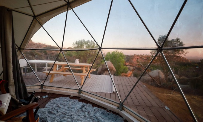 Fallbrook Alquiler De RV | Stargazer - Glamp in the Mountains at Splitrock