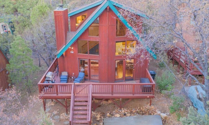 Sugarloaf Chalet De Esquí | Stargazer: A-Frame, Jacuzzi, Dogs Ok, Trails, AC