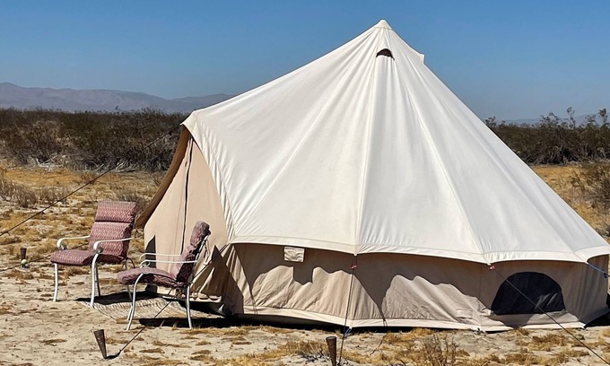 Los Angeles County Alquiler De RV | Stargazers delight at desert🏜 yurt with great sunsets and open landscape