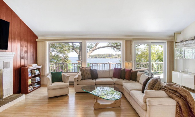 Tenants Harbor Casa | Starlight Deck House: casa frente al puerto