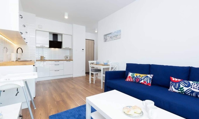 Nowy Port Apartamento | Starowiejska 56 | Bright apartment | Parking