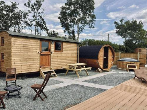 Yarpole Chalet De Esquí | Starry Nights Escape - Hot Tub & Sauna