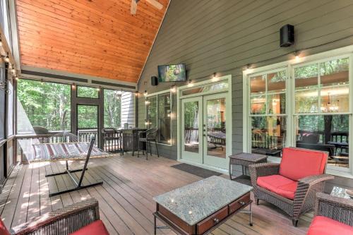 Big Canoe Casa | Stars Align Cottage - Relaxing Hot Tub Comfy Outdoor Seating More