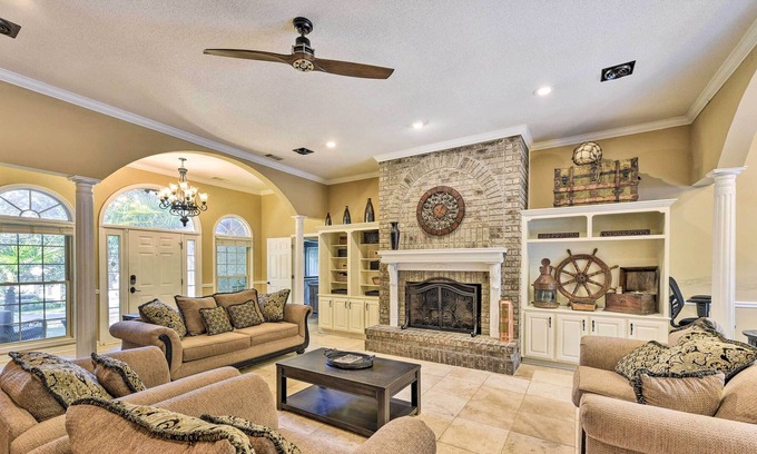 Dover Casa | Statesboro Home w/ Lake + Pool ~ 10 Mi to GSU