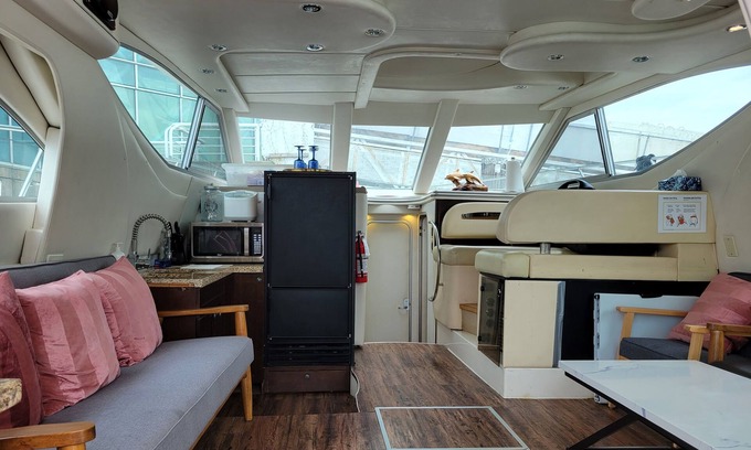 Central Alquiler De Eote | Stay at A Boat Vancouver Downtown Near BC Place with Bay View