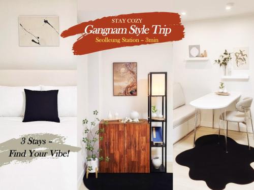 Yeoksam Apartamento | Stay Cozy Gangnam Style Trip, 3min to Subway, Calm & Chic Home