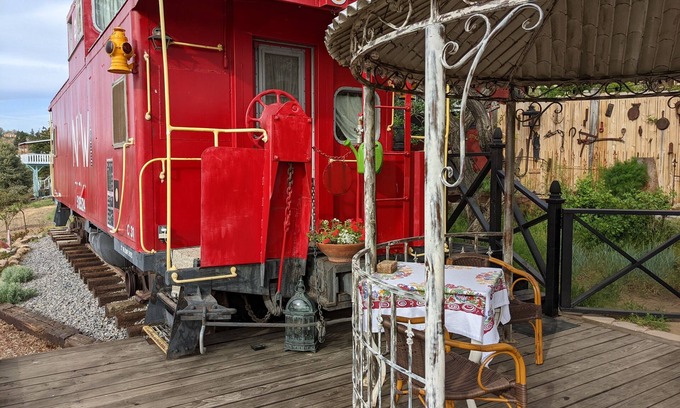 Virginia City Historic District Apartamento | Stay in a REAL train car in historic Virginia City, NV!