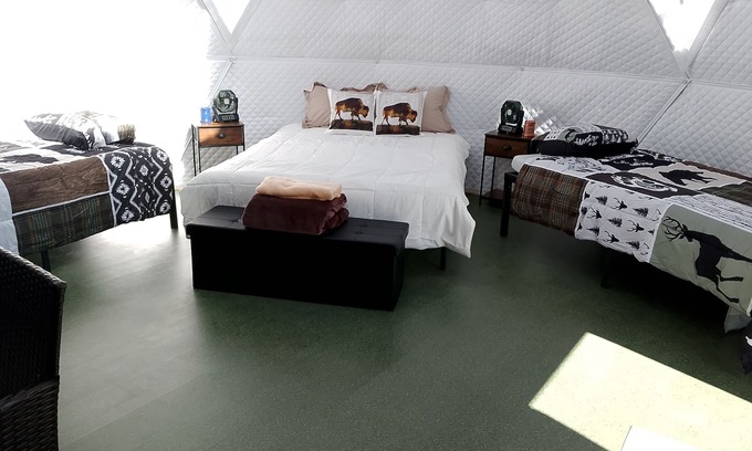 Plains Casa | Stay in a unique space while visiting Montana in this family friendly Dome
