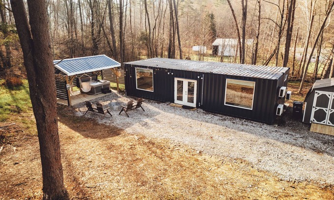 Rockbridge Casa | Steel Nest- a charming 2-bedroom container house Rockbridge