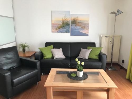 Stein Apartamento | Steiner Strandappartements Appartement 210 Südseite mit seitlichem Meerblick