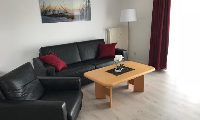Stein Apartamento | Steiner Strandappartements Appartement 310 Südseite mit seitlichem Meerblick