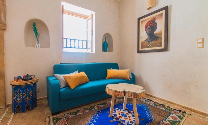 Ahl Agadir Apartamento | Stella 1 - joli appartement en médina avec cheminée