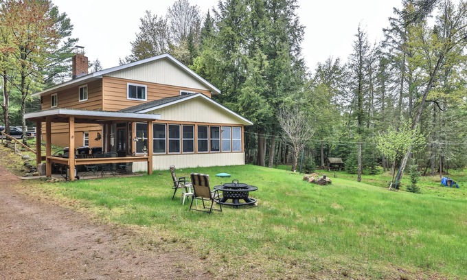 St Germain Cabaña | Pop's Place on Little St.Germain lake.
