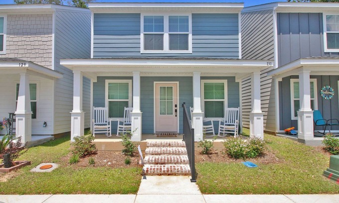 Biloxi Casa | Steps from the Sand - New 3BR Beach Cottage Near Keesler AFB & Gulf Fun