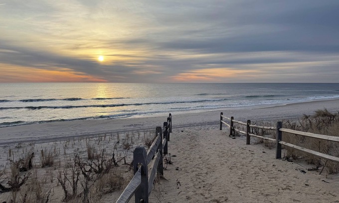 Normandy Beach Casa | Steps from a private beach, 3-bedroom townhome in fabulous Mantoloking!