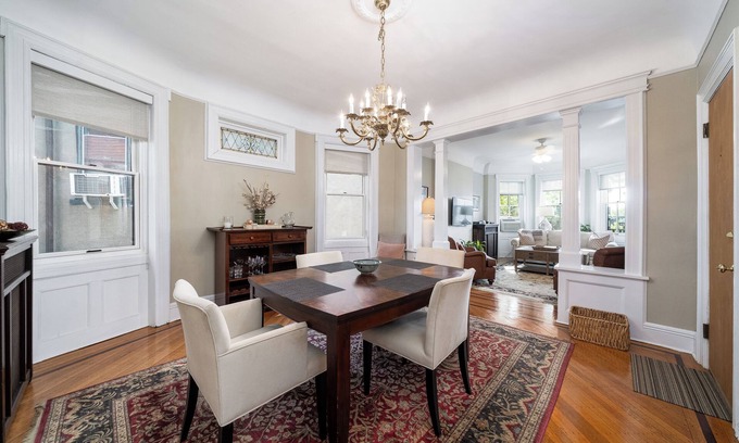 Hoboken Apartamento | Perfecta ubicación! Apartamento privado de 2 dormitorios con terraza, vista a Nueva York