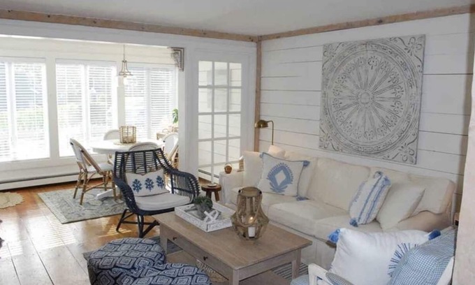 Mashpee Condominio | Steps to private beach in Maushop Village, 2 bed, 2 full baths
