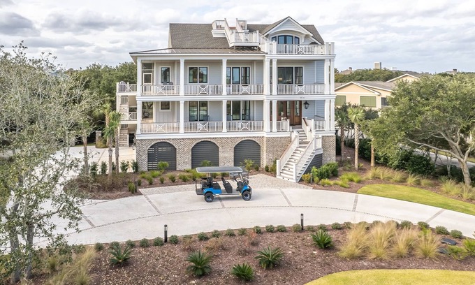 Debordieu Colony Casa | Second-Row Retreat with Pool, Outdoor Cooking Area, and Ocean Views