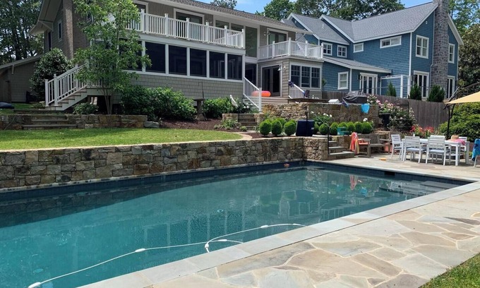 The Pines Casa | Steps to the Beach! Stunning 5-Bdrm Home with Private Pool & Resort Yard"