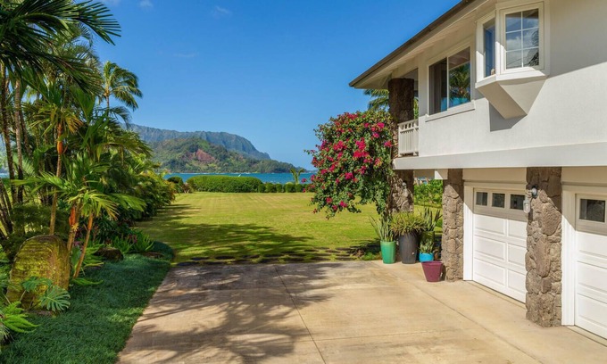 Hanalei Cabaña | STEPS TO THE SAND !!! TVNC # 5088