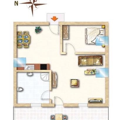 Kalifornien Apartamento | Steuerbord