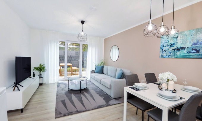 Brackwede Apartamento | Stil und Komfort Terrasse - Parkplatz