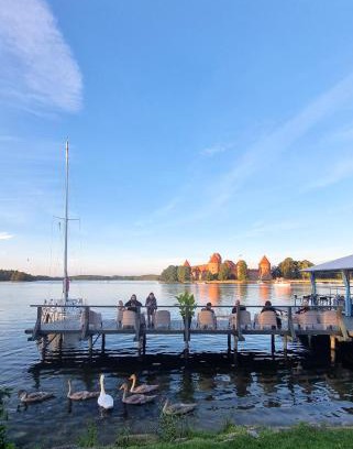 Trakai Apartamento | Stilingi apartamentai su virtuve Trakų miesto centre