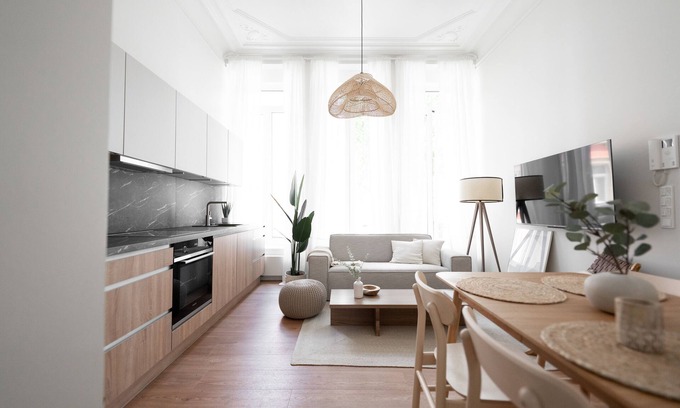 Limpertsberg Apartamento | Stockholm Style Designer 1BR Close to DT