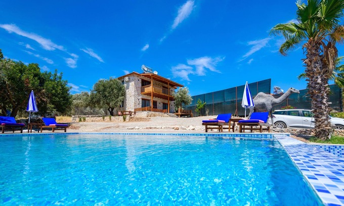 Mentese Villa | Stone Architecture Villa in Seydikemer, Mugla - AWZ 189