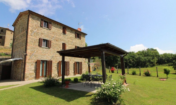 Bivio Lugnano Villa | Villa con piscina para 7 personas, situada en una posición panorámica en la frontera entre la Toscana y Umbría.