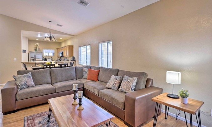 Bullhead City Casa | 'Stonebridge River Home' in Gated Community!
