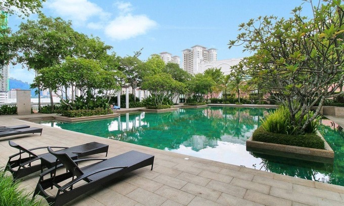 Tanjung Tokong Condominio | ★ Straits Quay Suites ★ junto al mar, a 5 minutos de Gurney, Georgetown, 5 + 1pax