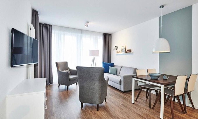 Bensersiel Apartamento | Strandnahes, Modernes Apartment mit Terrasse Inkl. Schwimmbad- & Saunanutzung