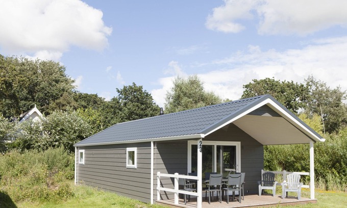 Sint Maartensvlotbrug Casa | Strand49. nl Glamping bungalow cerca de la playa 6 personas WiFi 3 habitaciones