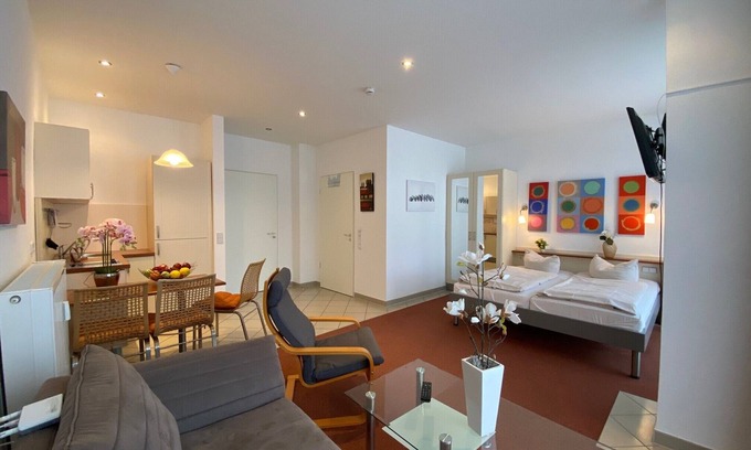Mirow Apartamento | Strandläufer Classic 106 - Apartment mit Sitzecke für 2 Personen im Aparthotel