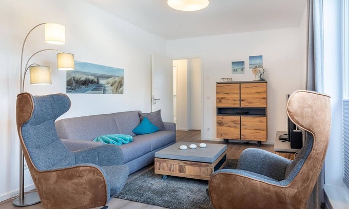 Boltenhagen Apartamento | Strandnahes Familienapartment mit Toller, Sonniger Dachterrasse und Zwei Bädern - Aparthotel