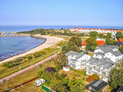 Glowe Apartamento | Strandvilla Böck FeWo 10 strandnah, Balkon, Meerblick