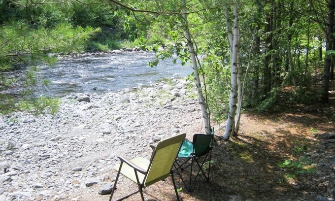 Bingham Cabina | Streamside Campsite plus tiny cabin combines classic camping with rustic charm!!