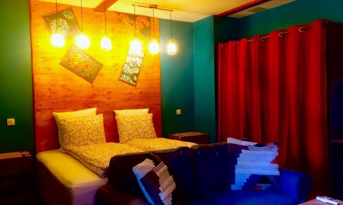 Saint-Etienne-de-Boulogne Apartamento | Estudio-De gran tamaño-Baño privado con hidromasaje-Vista a la Montana-Kig size